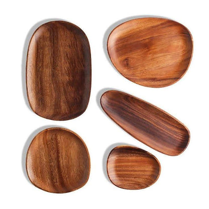 Acacia Wood Serving Tray – Rustic Elegance & Functional Kitchenware