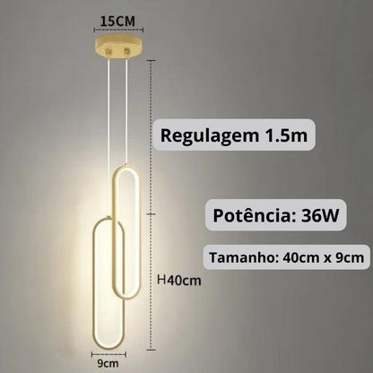 Modern Minimalist LED Pendant Light – Elegant Ceiling Lamp for Dining Table, Kitchen Island or Bedroom Ambience