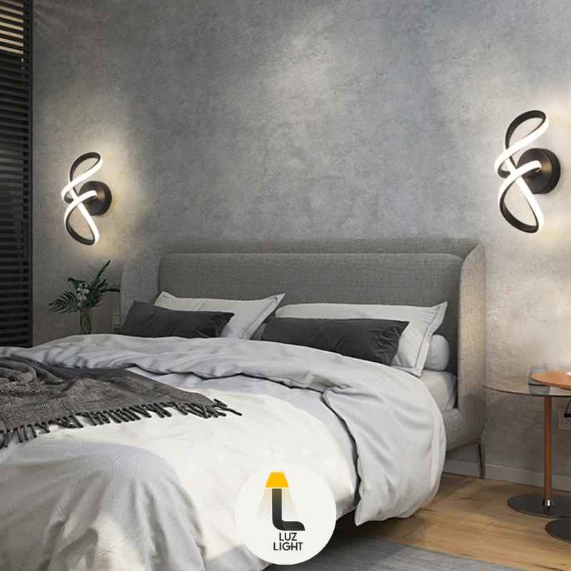 Nordic Wall Light Sconce Fixture for Cozy Bedroom, Hallway or Reading Corner