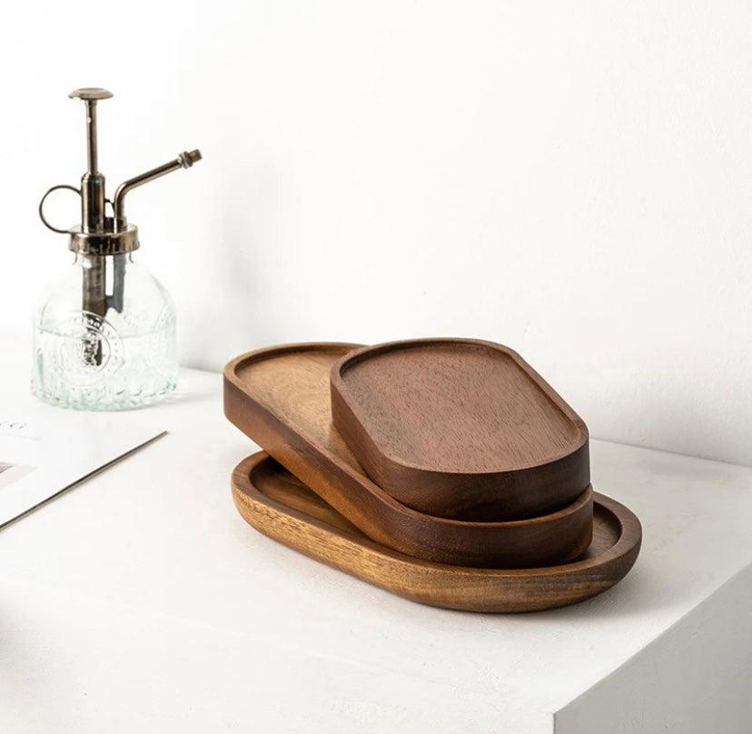Premium Wooden Serving Tray – Rustic Kitchen & Elegant Table Presentation