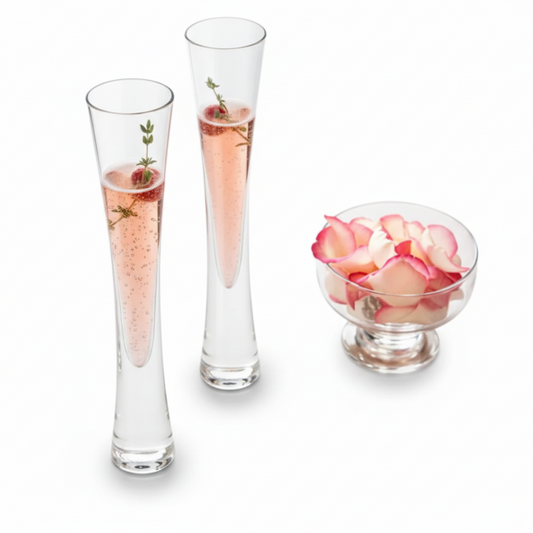 Crystal Champagne Glass – Luxury Home Bar & Elegant Drinkware