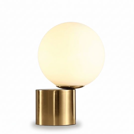 Brass Table Lamp – Luxury Modern Lighting for Desk & Bedside Decor