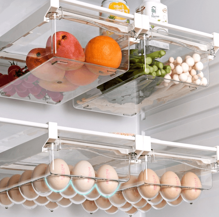 Refrigerator Storage Drawer Organizer – Fresh Food & Space Saver