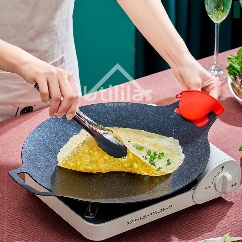 Maifan Non-Stick Round Frying Pan – Healthy Cooking & Easy Cleaning