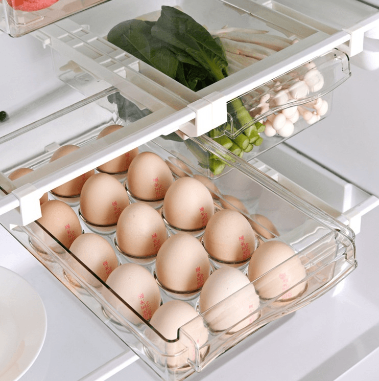 Refrigerator Storage Drawer Organizer – Fresh Food & Space Saver