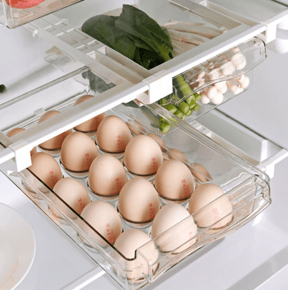 Refrigerator Storage Drawer Organizer – Fresh Food & Space Saver