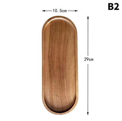 Premium Wooden Serving Tray – Rustic Kitchen & Elegant Table Presentation