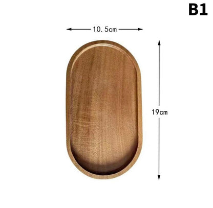 Premium Wooden Serving Tray – Rustic Kitchen & Elegant Table Presentation