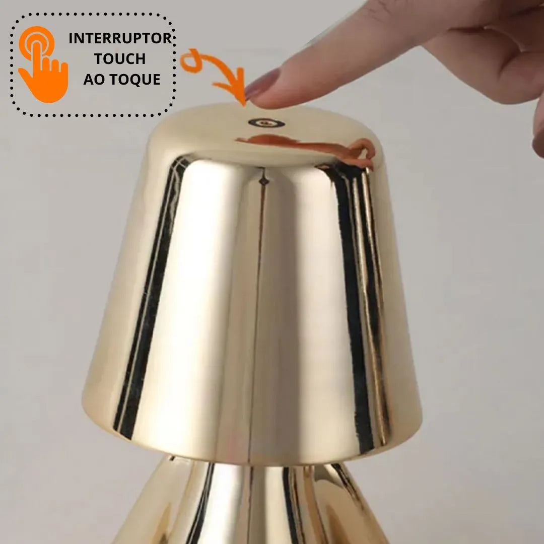 The Thinker USB LED Desk Lamp – Rechargeable Wireless Lighting for Study & Decor