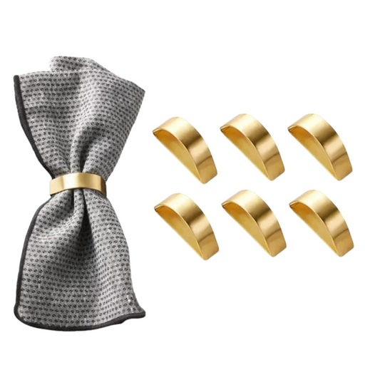 Gold Napkin Ring – Elegant Dining Table Accessory for Special Occasions