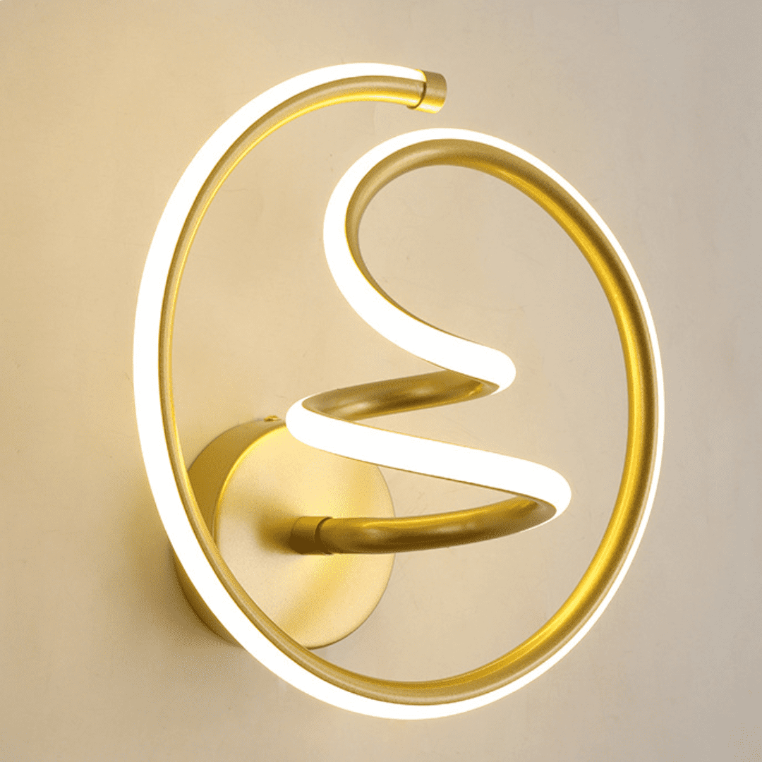 Abstract Decorative Wall Sconce – Artistic LED Indoor Lamp for Living Room, Bedroom, Office & Unique Interior Ambience
