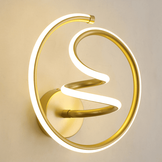Abstract Decorative Wall Sconce – Artistic LED Indoor Lamp for Living Room, Bedroom, Office & Unique Interior Ambience