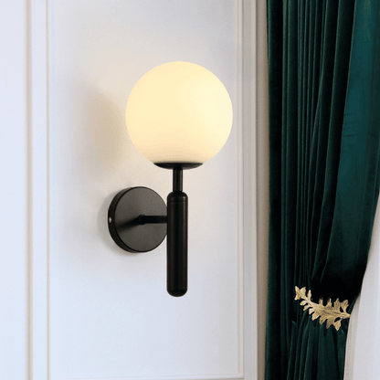 Vintage Glass Wall Sconce – Premium Retro LED Lamp for Living Room, Restaurants, Cafes & Elegant Indoor Lighting Decor