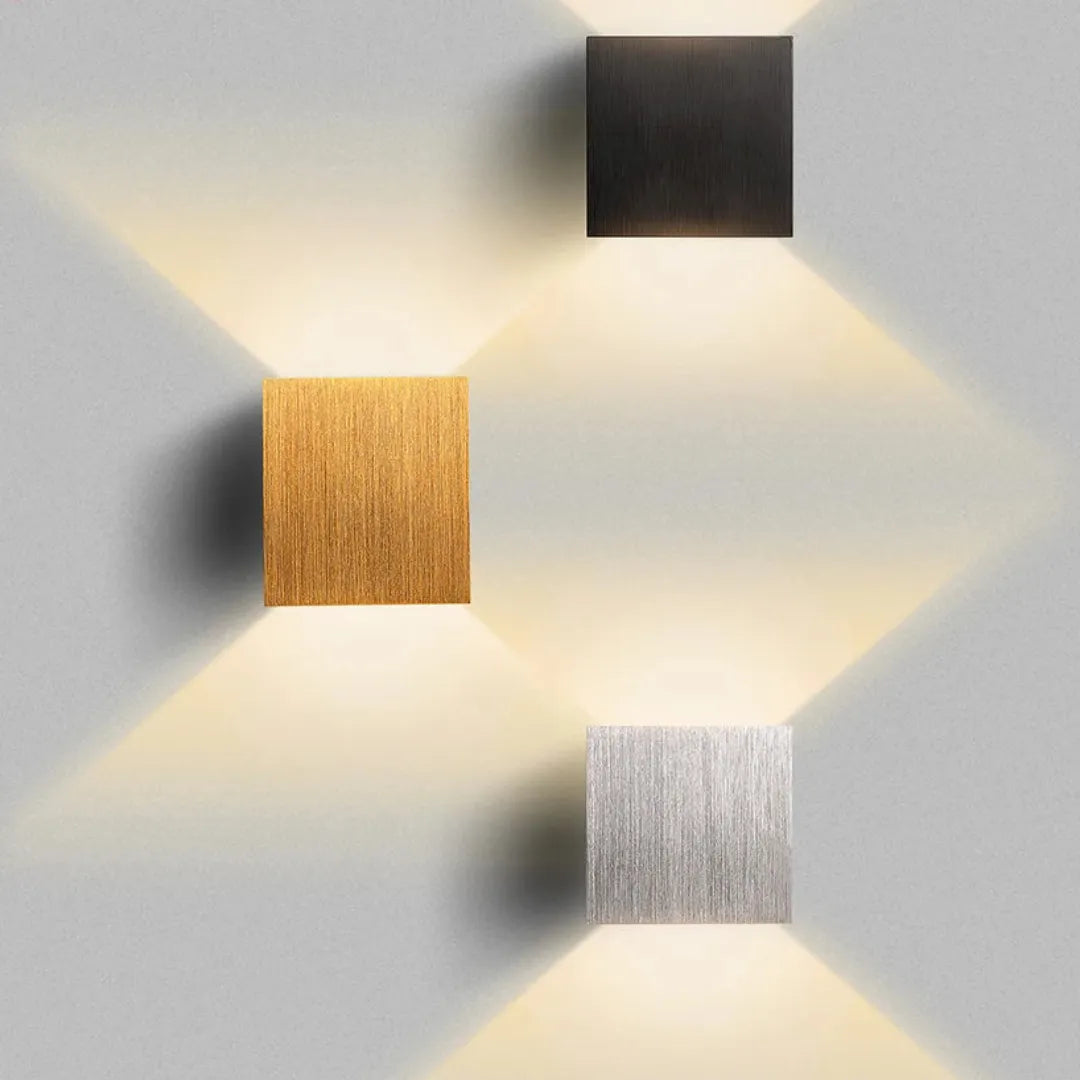 Modern Wall Mounted Indoor LED Sconce Light Fixture for Bedroom or Living Room