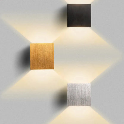 Modern Wall Mounted Indoor LED Sconce Light Fixture for Bedroom or Living Room