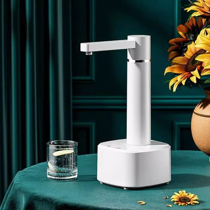 Electric Desktop Water Dispenser Pump — Portable Automatic Water Supply for Kitchen & Office
