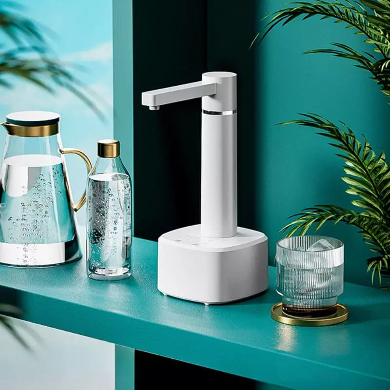 Electric Desktop Water Dispenser Pump — Portable Automatic Water Supply for Kitchen & Office