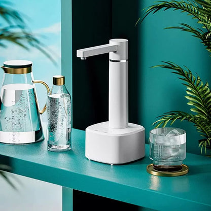 Electric Desktop Water Dispenser Pump — Portable Automatic Water Supply for Kitchen & Office