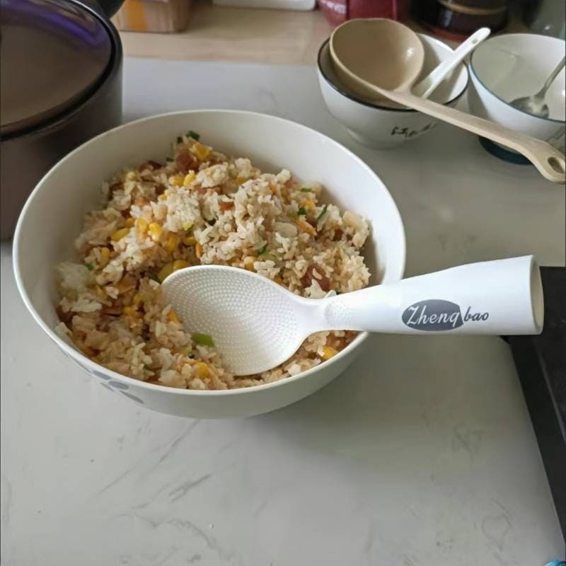 Non-Stick Rice Paddle – Heat Resistant Kitchen Serving Spoon