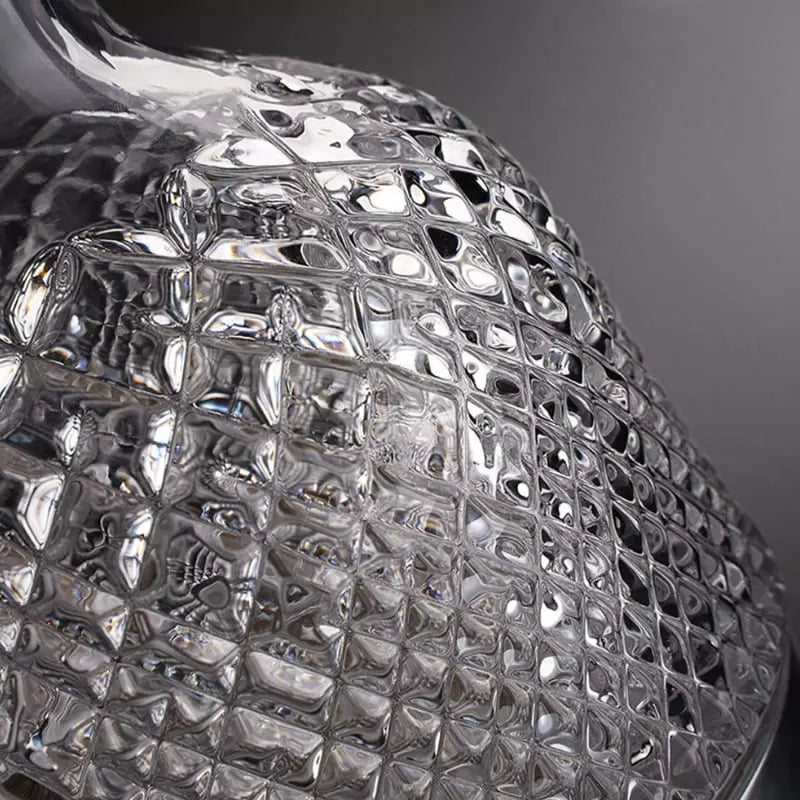 Crystal Glass Wine Decanter — Luxury Carafe for Red Wine Aeration & Elegant Serving