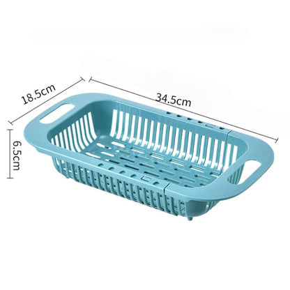Expandable Food Strainer Basket – Collapsible Kitchen Sink Colander