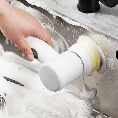 PowerClean Electric Scrubbing Brush – Effortless Bathroom & Kitchen Cleaning