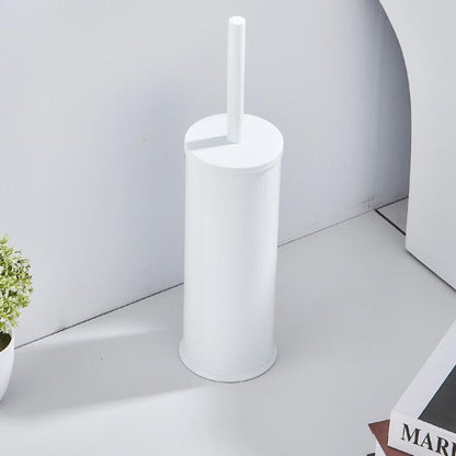 Premium Aluminum Toilet Brush with Holder