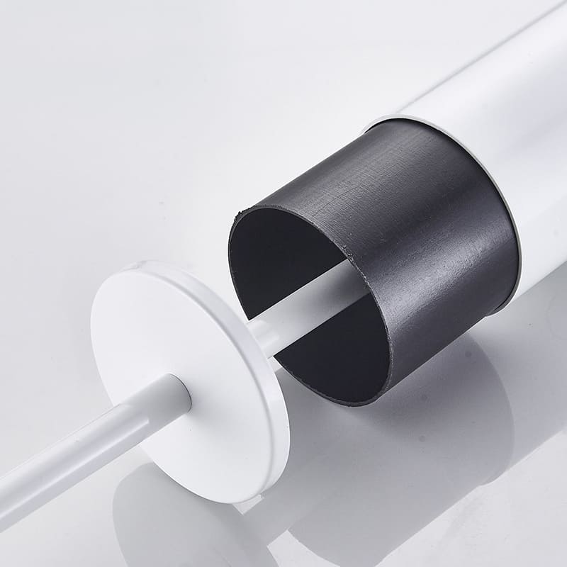 Premium Aluminum Toilet Brush with Holder