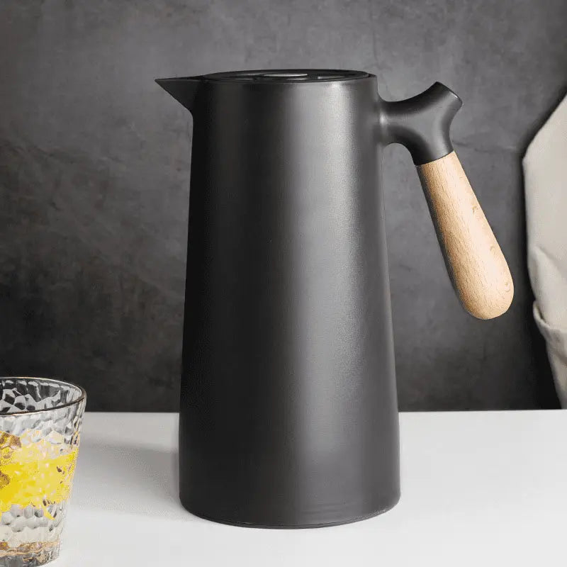 Thermal Coffee Carafe 1L – Insulated Stainless Steel Hot & Cold Drink Server
