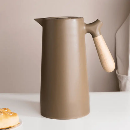 Thermal Coffee Carafe 1L – Insulated Stainless Steel Hot & Cold Drink Server