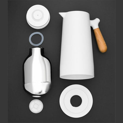 Thermal Coffee Carafe 1L – Insulated Stainless Steel Hot & Cold Drink Server