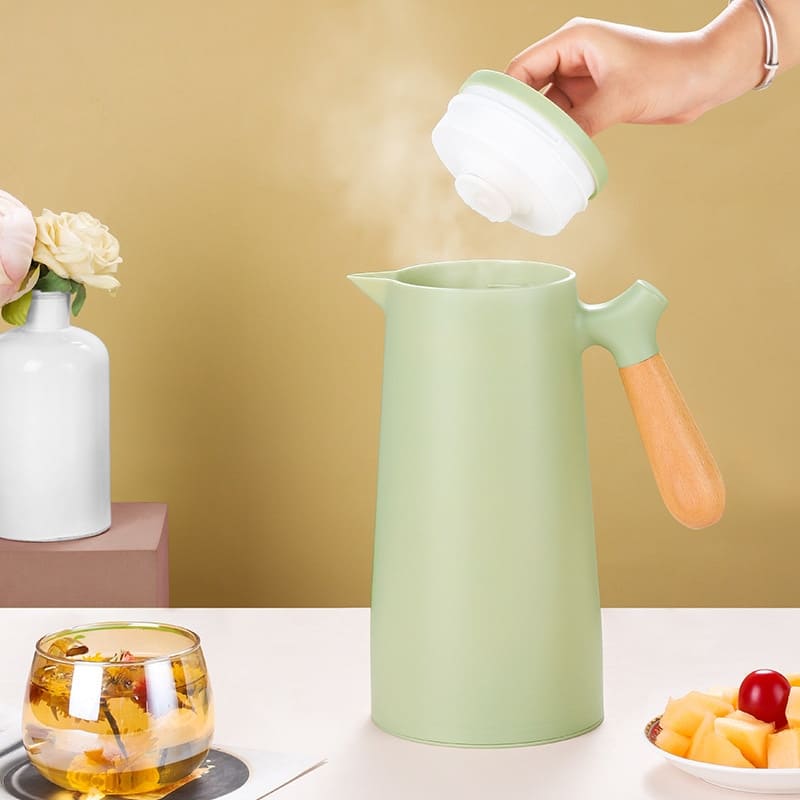 Thermal Coffee Carafe 1L – Insulated Stainless Steel Hot & Cold Drink Server