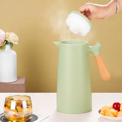 Thermal Coffee Carafe 1L – Insulated Stainless Steel Hot & Cold Drink Server