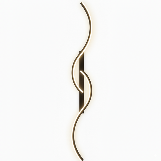 Minimalist Long Wall Lamp – Bivolt LED Sconce for Bedroom, Living Room, Hallway & Contemporary Interior Design Lighting