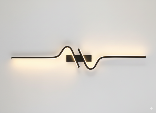 Minimalist Long Wall Light – Contemporary LED Indoor Sconce for Bedroom, Office, Hallway & Elegant Modern Decor