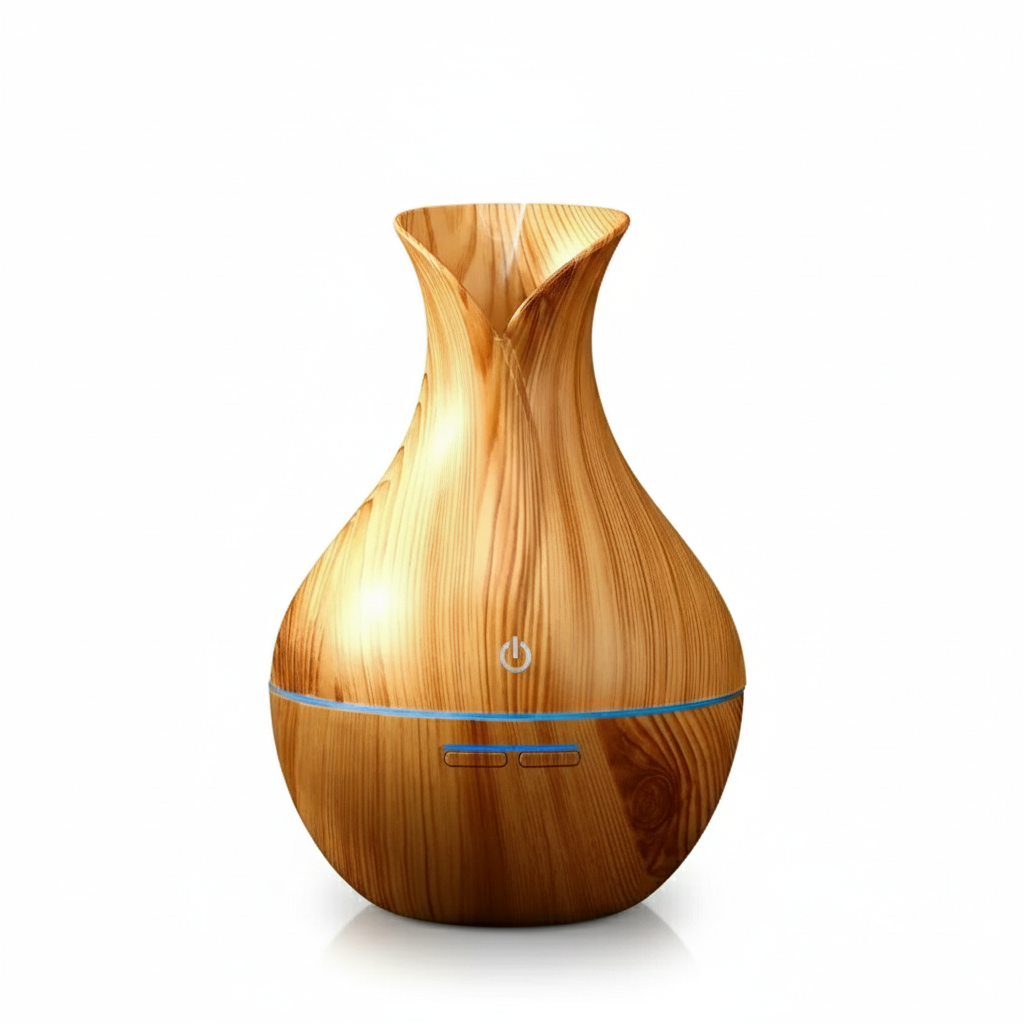 Air Humidifier & Essential Oil Diffuser — Aromatherapy Mist Maker for Relaxation & Sleep