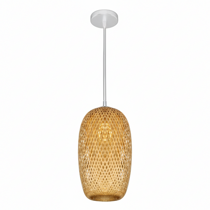 Handcrafted Bamboo Pendant Light — Natural Elegance & Cozy Lighting