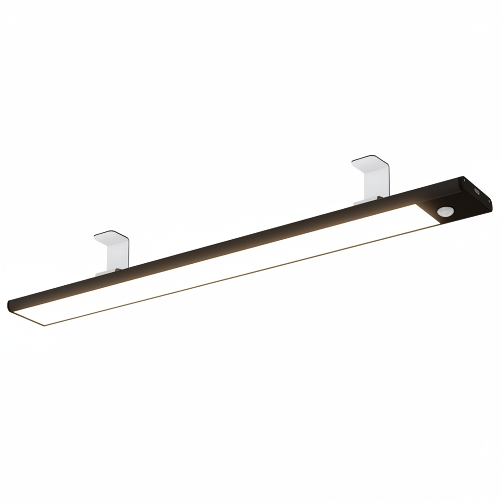 Magnetic LED Motion Light – USB Rechargeable Wireless Bar Lamp for Closets, Cabinets, or Hallways