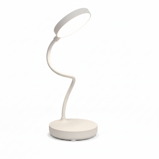 Flexible LED Desk Lamp – Adjustable Reading Light with Eye Protection for Study & Office