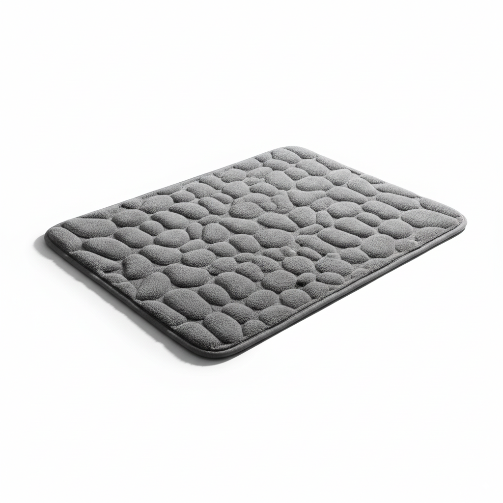 Ultra Absorbent Non-Slip Bathroom Rug 60x40cm – Quick Dry Soft Mat for Bathroom & Shower