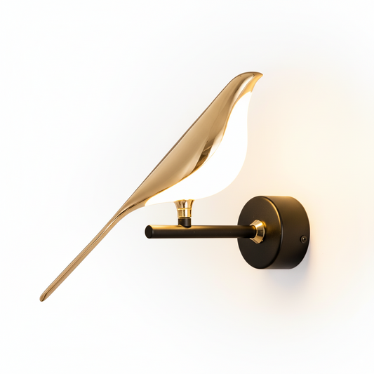 Nordic Bird Wall Sconce – Elegant Modern Decorative Wall Light for Living Room & Bedroom