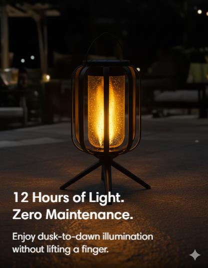 FlameGlow | Always light, even without a power outlet or sunlight