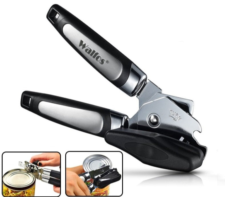 Professional Can & Bottle Opener – Durable Stainless Steel Kitchen Tool
