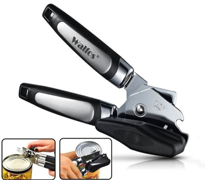 Professional Can & Bottle Opener – Durable Stainless Steel Kitchen Tool