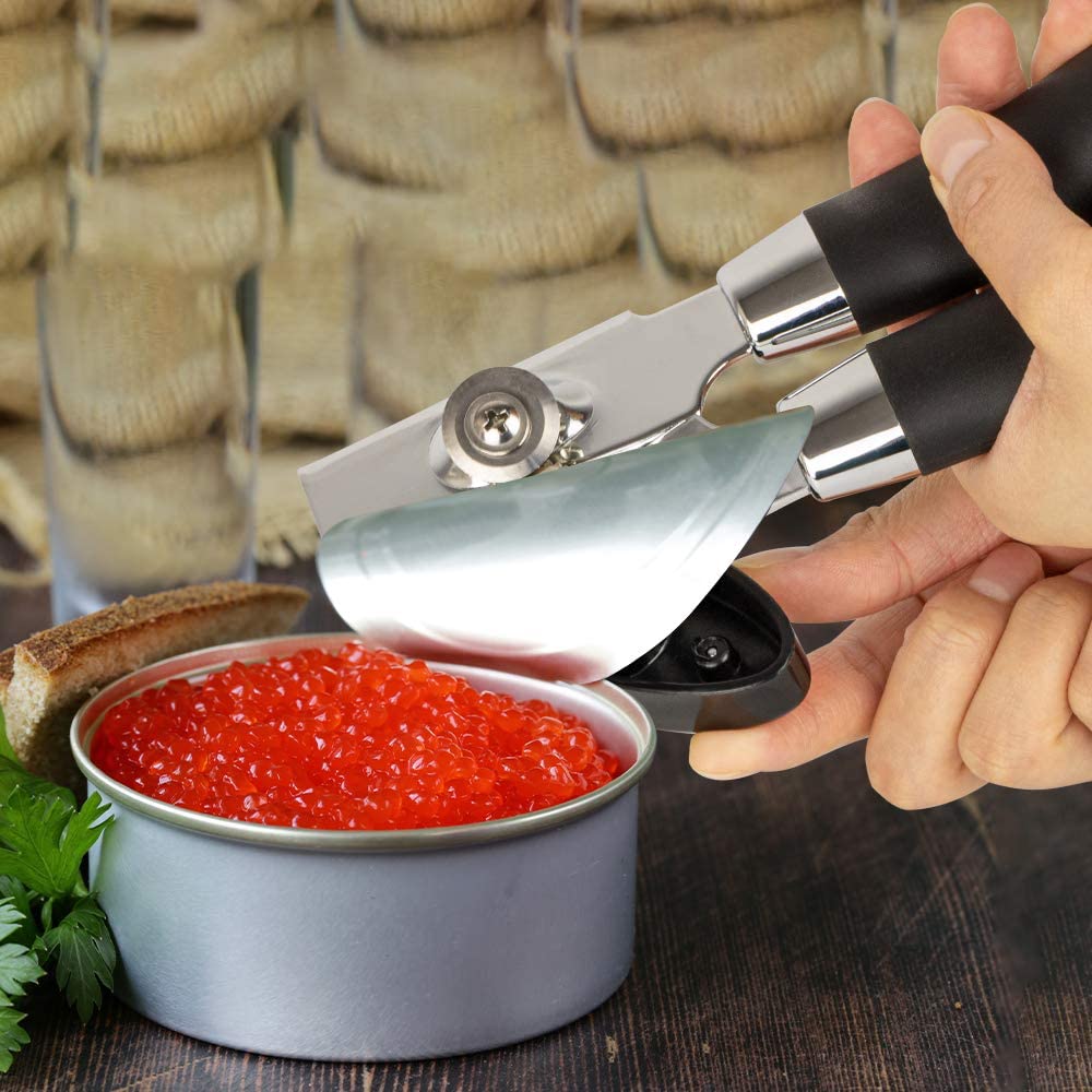 Professional Can & Bottle Opener – Durable Stainless Steel Kitchen Tool