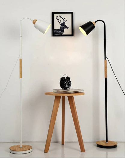 Flexible Metal Floor Lamp – Adjustable Standing LED Lamp for Living Room & Office