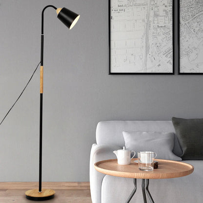 Flexible Metal Floor Lamp – Adjustable Standing LED Lamp for Living Room & Office