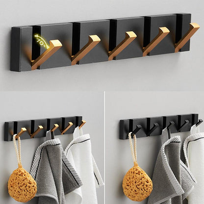 Luxus Retractable Wall Hooks – Space-Saving Home Organization Solution