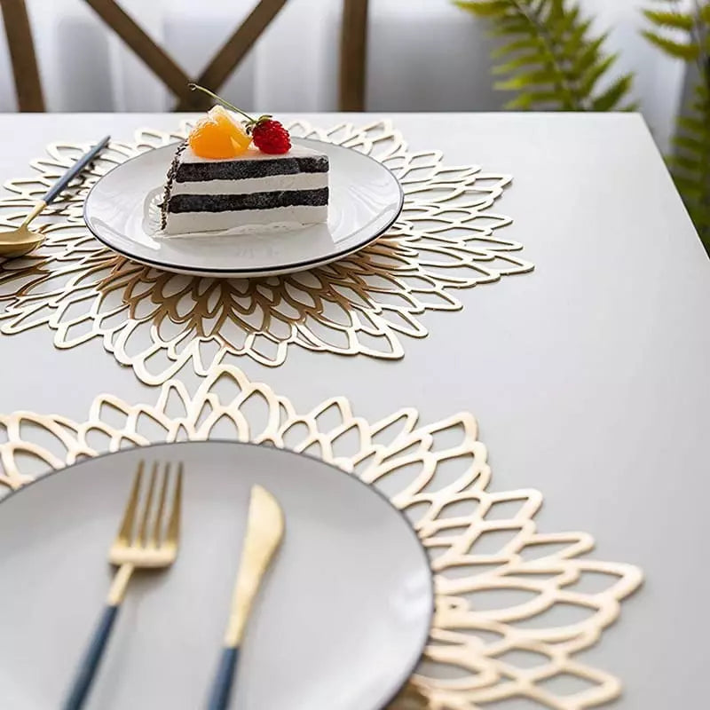 Decorative Placemats — Heat Resistant Table Mats for Dining & Kitchen Protection