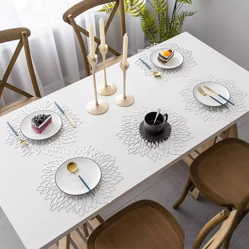 Decorative Placemats — Heat Resistant Table Mats for Dining & Kitchen Protection